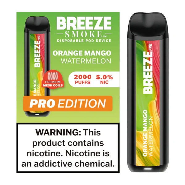 breeze pro orange mango watermelon