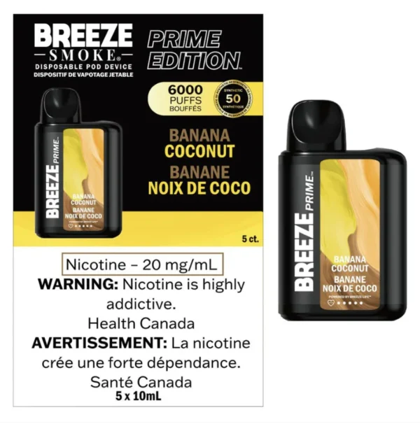 breeze prime coconut banana